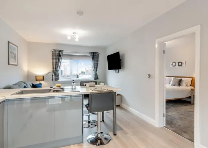 Madeline's View -a Smart And Modern 1 Bed With The Bonus Of A Large Driveway Parking Area Holiday home